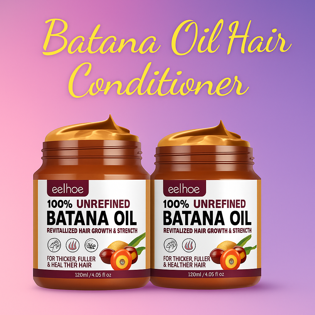 Nubian Lo 🌿 Batana Oil Hair Conditioner — 100% Unrefined | Deep Repair & Growth Treatment