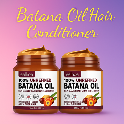 Nubian Lo 🌿 Batana Oil Hair Conditioner — 100% Unrefined | Deep Repair & Growth Treatment
