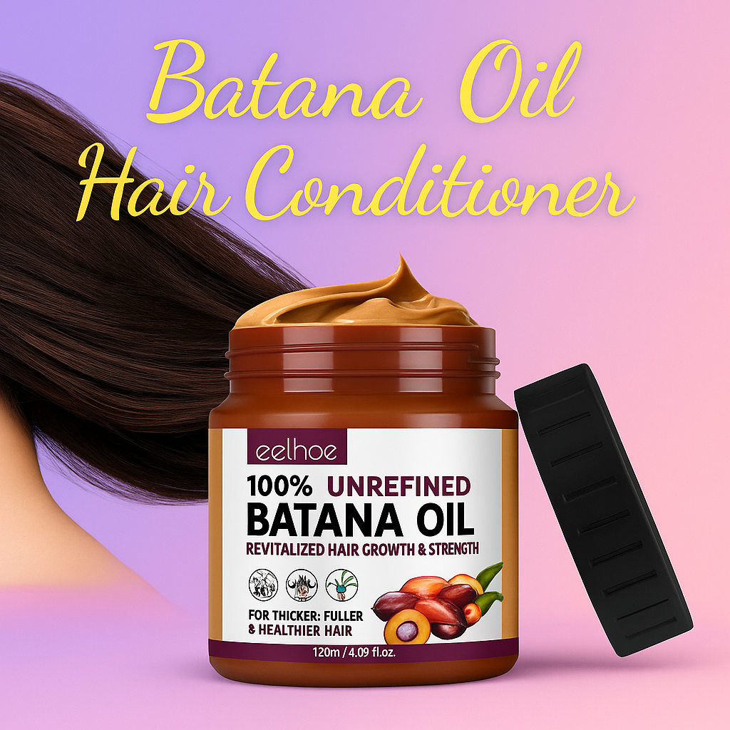 Nubian Lo 🌿 Batana Oil Hair Conditioner — 100% Unrefined | Deep Repair & Growth Treatment