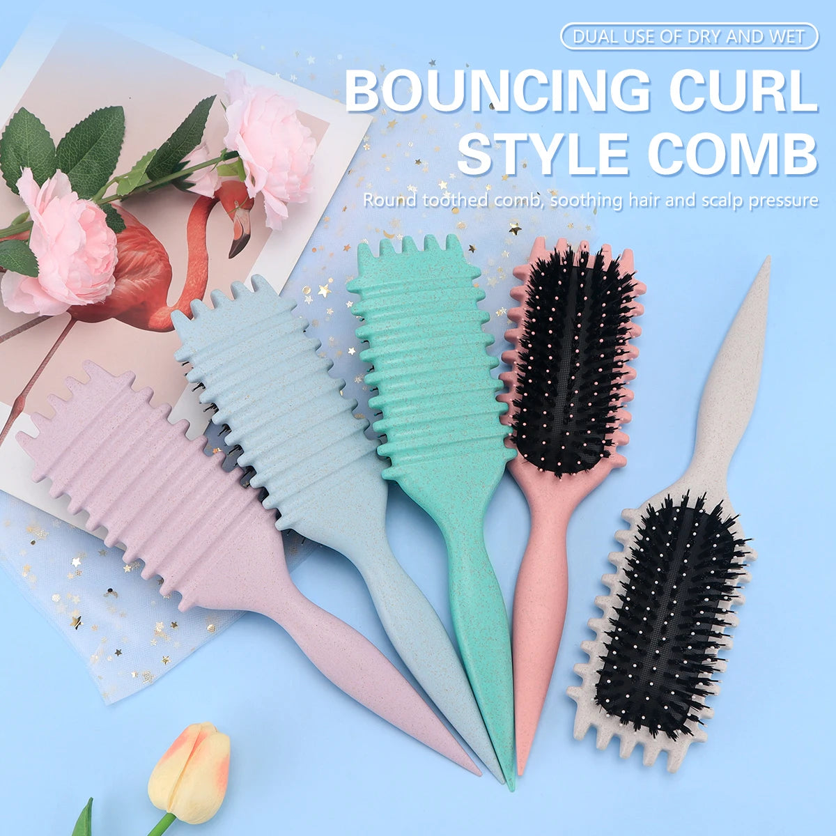 Nubian Lo Manual Brush Curler